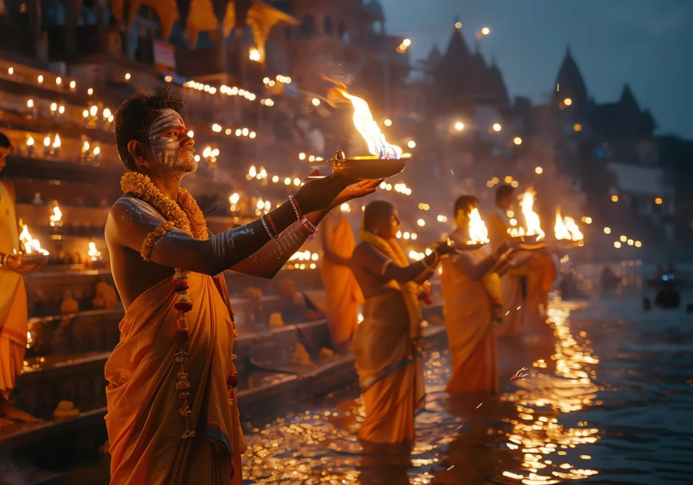 Ganga aarti in the glory of maa ganga